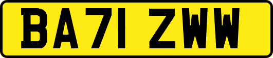 BA71ZWW