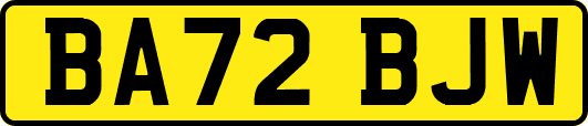 BA72BJW