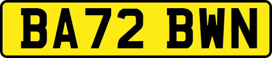 BA72BWN