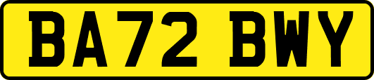 BA72BWY