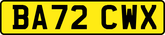 BA72CWX