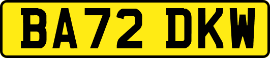 BA72DKW