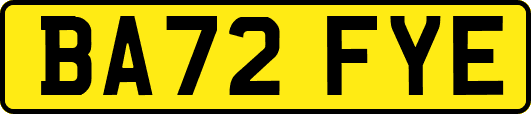 BA72FYE