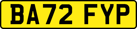 BA72FYP