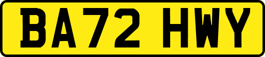 BA72HWY