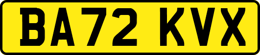 BA72KVX