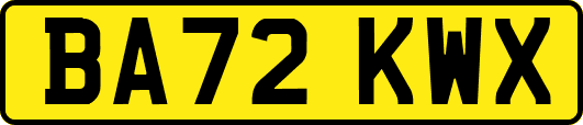BA72KWX