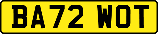 BA72WOT