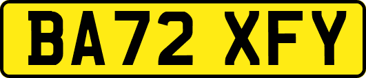 BA72XFY