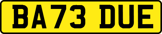 BA73DUE
