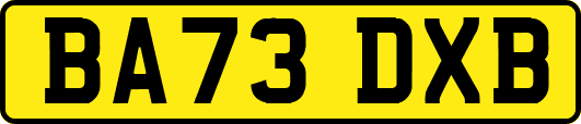 BA73DXB