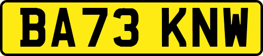 BA73KNW