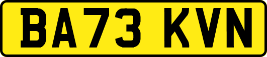 BA73KVN