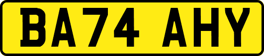 BA74AHY