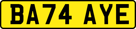 BA74AYE