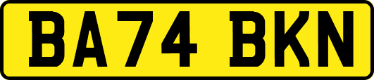 BA74BKN
