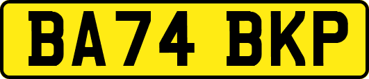 BA74BKP