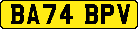 BA74BPV