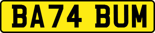 BA74BUM
