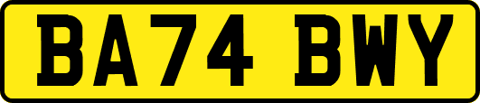 BA74BWY