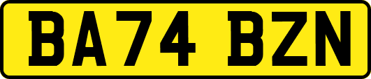 BA74BZN