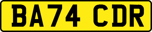 BA74CDR