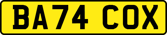 BA74COX