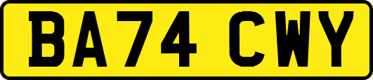 BA74CWY
