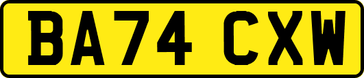 BA74CXW
