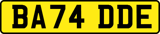 BA74DDE