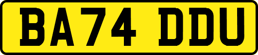 BA74DDU