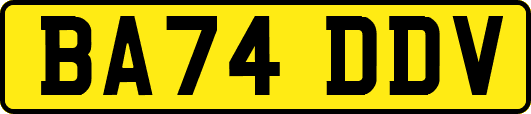BA74DDV