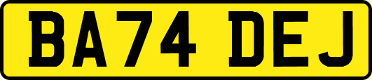 BA74DEJ