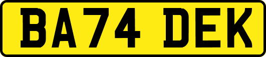 BA74DEK