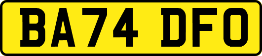 BA74DFO