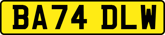 BA74DLW