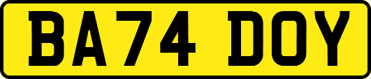 BA74DOY