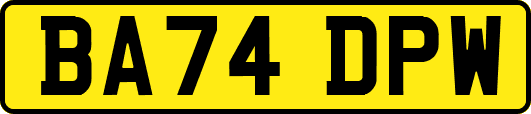 BA74DPW