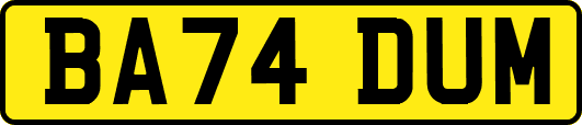 BA74DUM