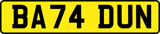 BA74DUN