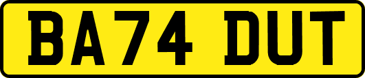 BA74DUT