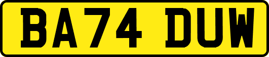 BA74DUW
