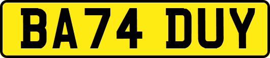 BA74DUY