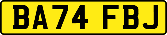 BA74FBJ