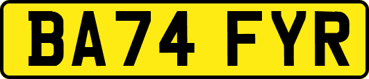 BA74FYR