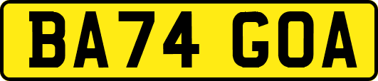BA74GOA