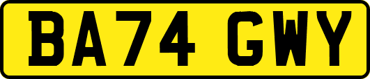 BA74GWY