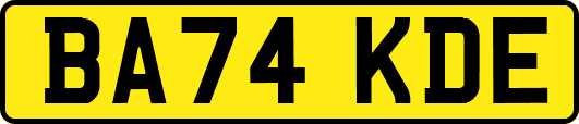 BA74KDE