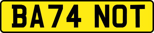 BA74NOT