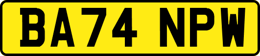 BA74NPW